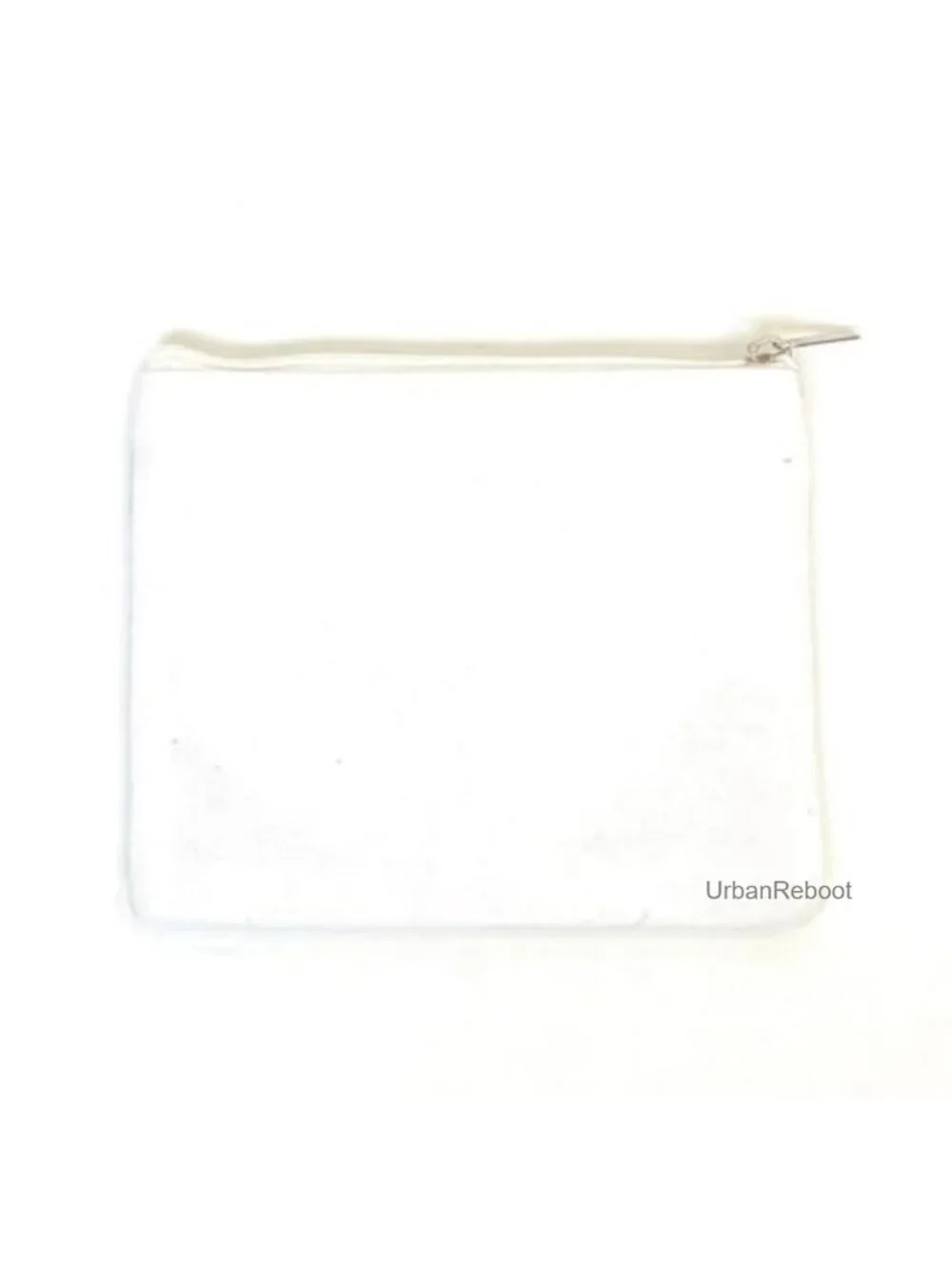 Beaded Coin Purse Pouch Hand Sewn Seed Beads Canvas Zipper Small Wallet Gift